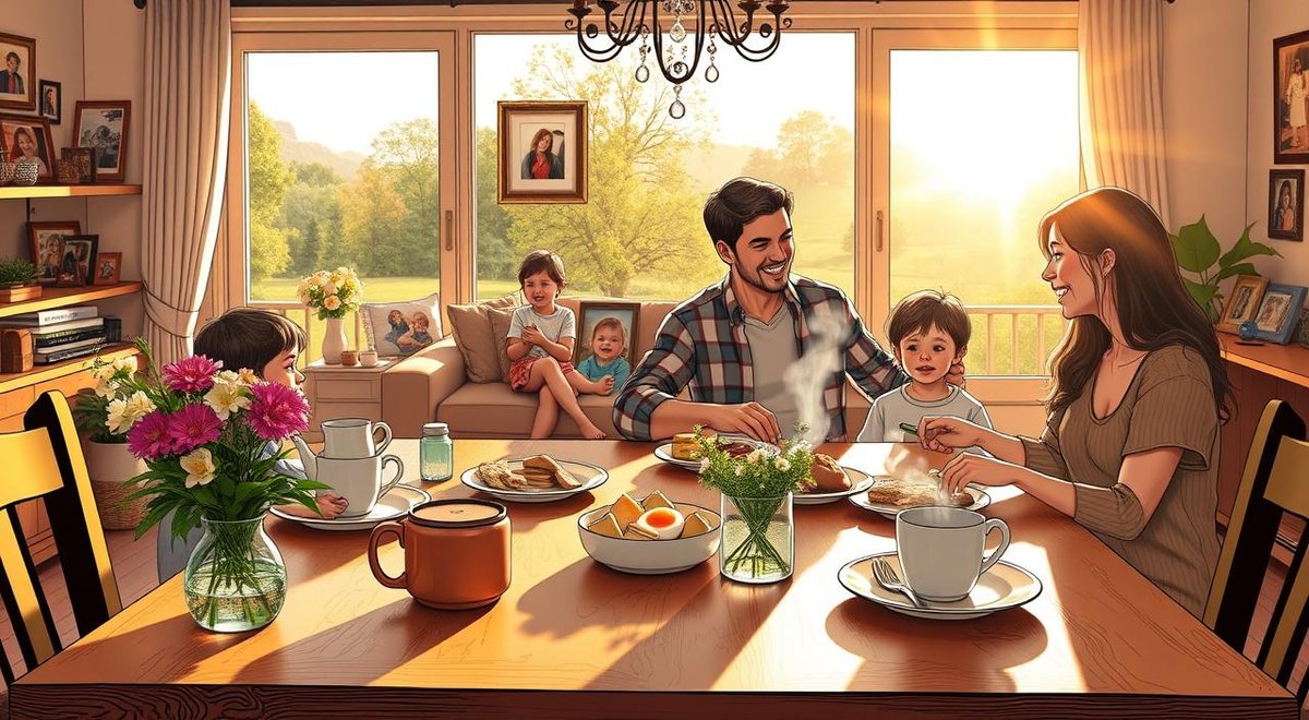 mensagens de bom dia para família