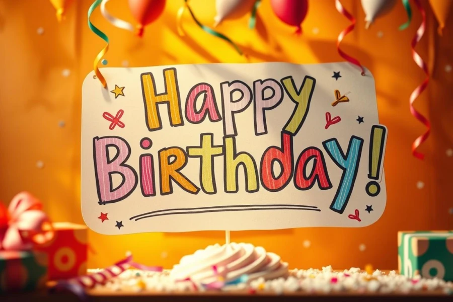 Fiesta: Mensajes felices para tu cumpleaños.