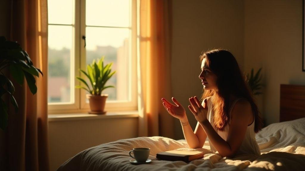 Bom dia acordando com fé e esperança para começar o dia