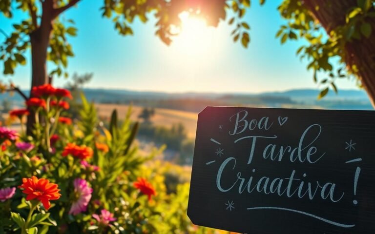 boa tarde criativa para redes sociais