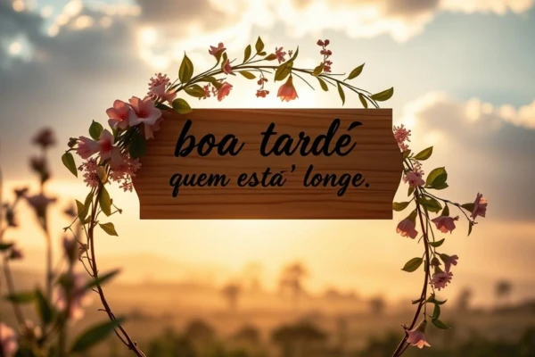 buenas tardes a quienes están lejos