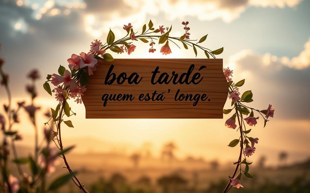 buenas tardes a quienes están lejos