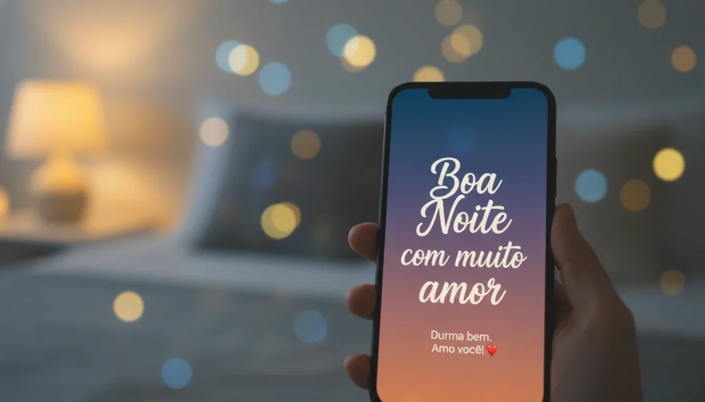 Mensagem de Boa Noite para Ele: Amor, Carinho e Conexão Real