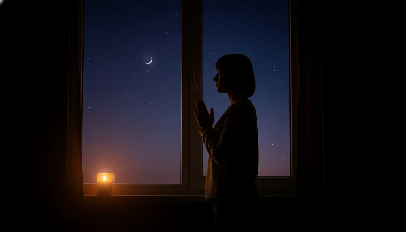 Buenas noches con gratitud y fe: descubre el poder del corazón