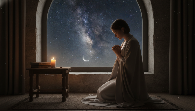 Boa Noite com Prece de Agradecimento: O Segredo do Sono Profundo