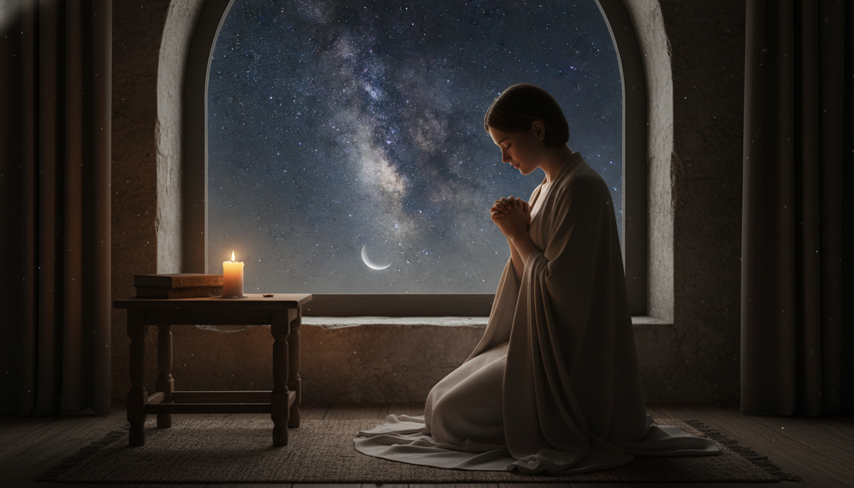 Boa Noite com Prece de Agradecimento: O Segredo do Sono Profundo