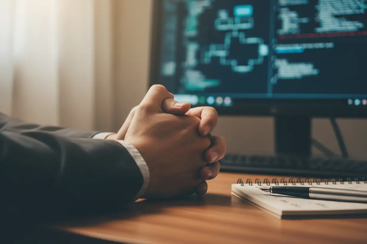 Superando Desafios Profissionais Mãos de pessoa determinada superando desafio profissional