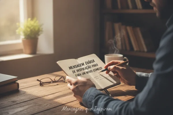 Mensagem Diária de Inspiração para um Novo Começo