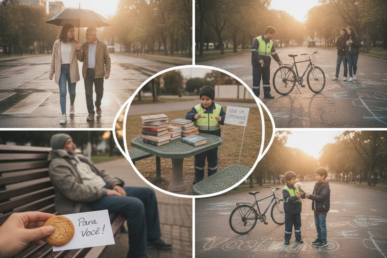 Como espalhar amor através de pequenos gestos 