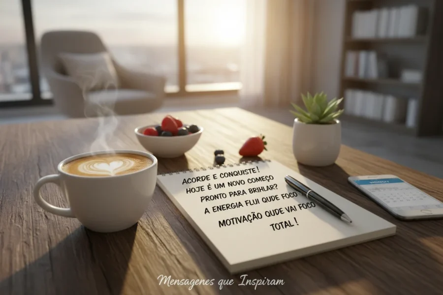 Frases para Começar o Dia com Energia Total e Motivação