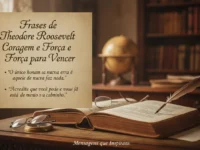 Frases de Theodore Roosevelt sobre Coragem e Força para Vencer