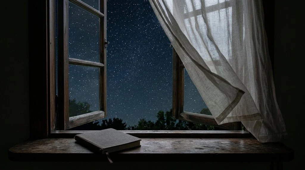 Mensagens De Boa Noite Com Carinho Janela Estrelada